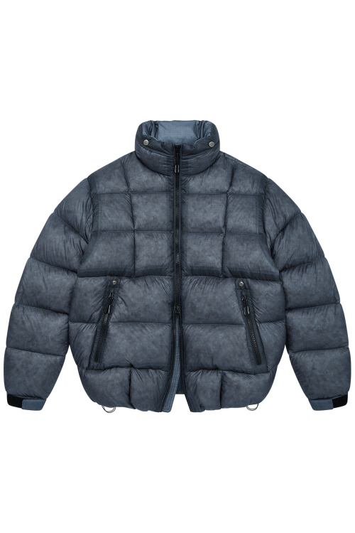 LM CLOUD COLOR многослойный HIGH NECK DOWN JP (NAVY)