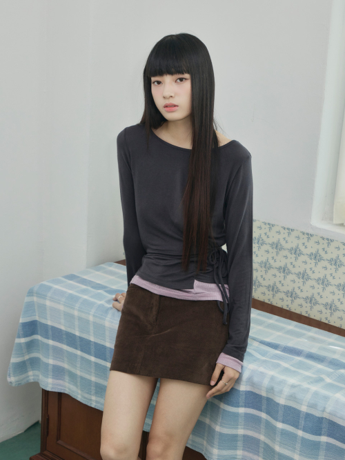 Duo Strap Майка (Charcoal)