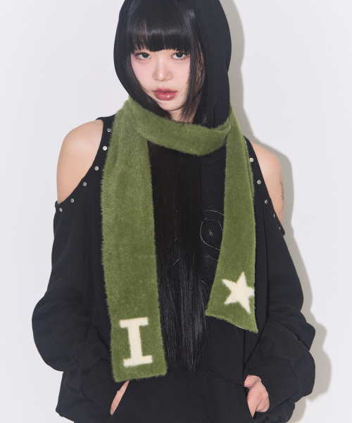 일리고() 아이엠스타 머플러 그린 상품 이미지