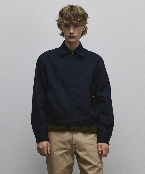 хлопок TWILL BLOUSON куртка Тёмно-синий
