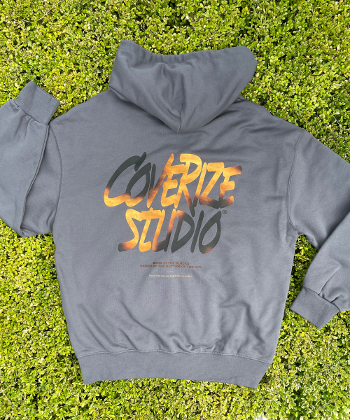 COVERIZE STUDIO Logo Graphic Худи (Charcoal)