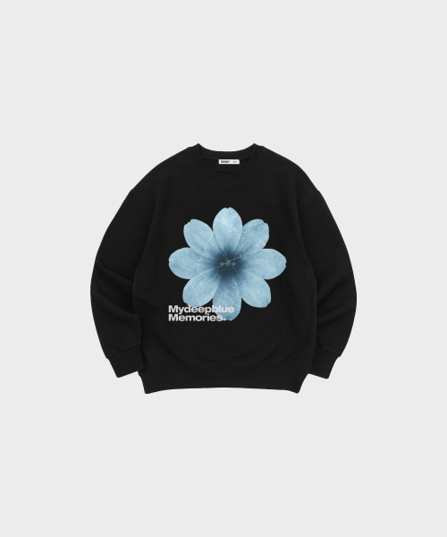 #2 FLOWER SWEAT SHIRTS (BK)