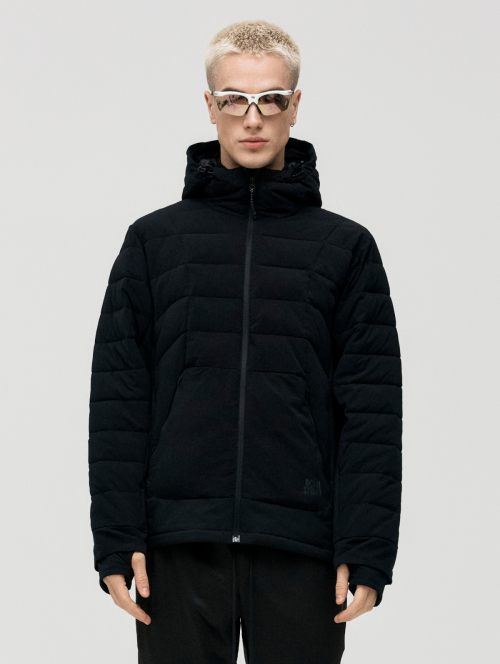 MS LIGHTWEIGHT PADDED JACKET-BLACK