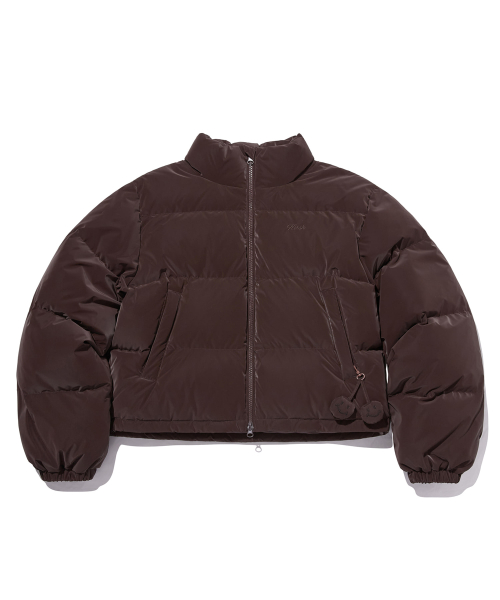 Укороченный пуховик Cherry [Brown]