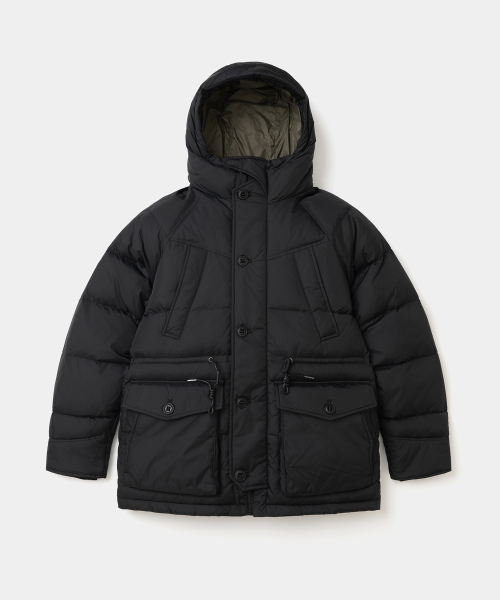 shelter loft down parka Чёрный