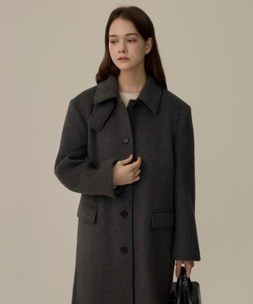 Shelter шерсть Tailored Coat_2Color