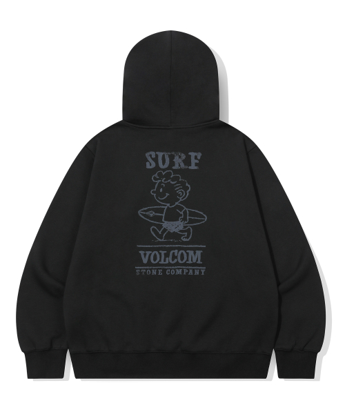 Худи Surf Buddy на флисе (Black)
