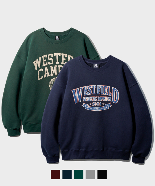 [2PACK] Свитшот Westfield + свитшот Western Campus (JUMT3633+JUMT3635)