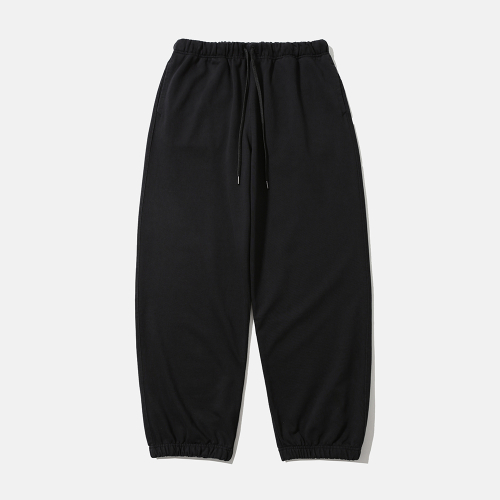 모이프 [AW25] BAGGY SWEAT PANTS / BLACK
