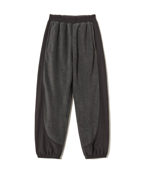 Флисовые брюки из нейлон-микса, Charcoal