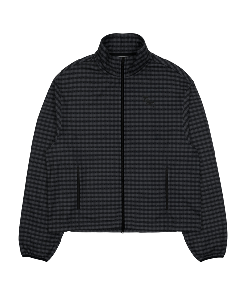 TCM starfish mini check fleece (black)