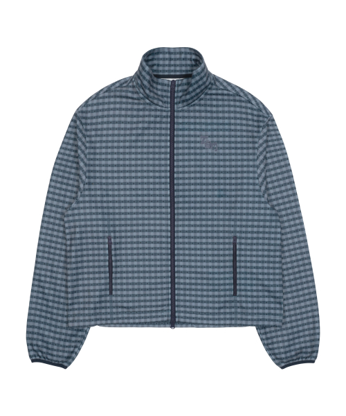 TCM starfish mini check fleece (navy)