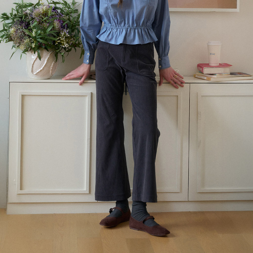 SR_Commuter corduroy slacks_2color