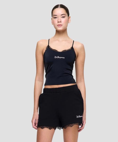 (W) Майка-топ TANK TOP 007 BLACK