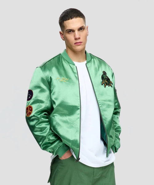 (U) Бомбер 001 ARMY GREEN