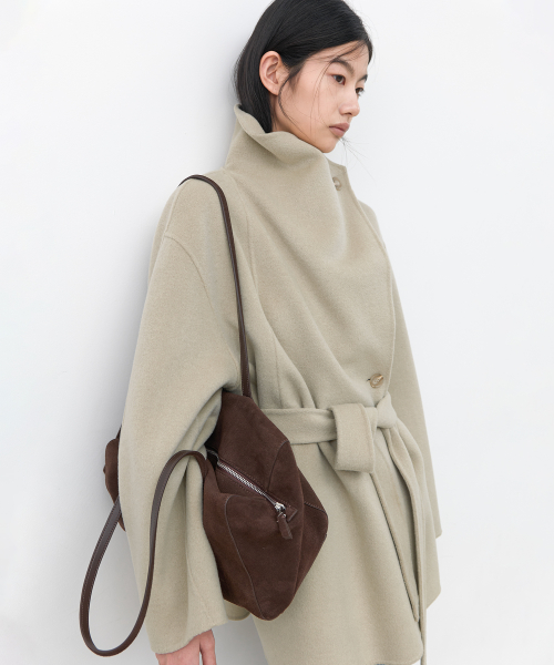 TOQUE WOOL HANDMADE HALF COAT(CT-1460)