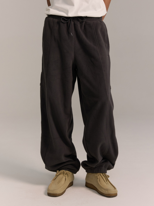 FLEECE PANTS[CHARCOAL]