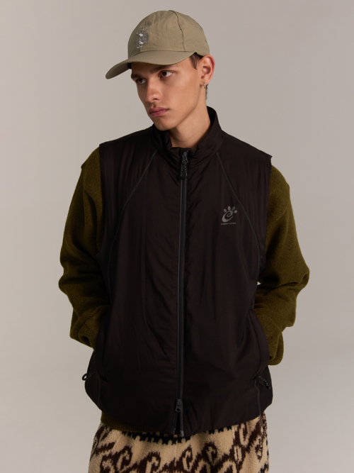 THINSULATE VEST[BLACK]