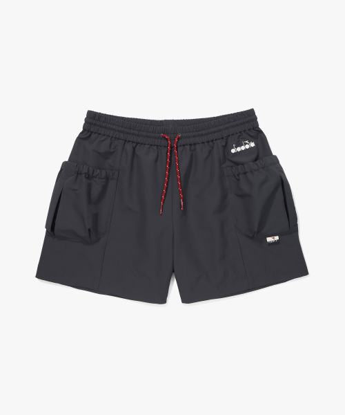 Женские тканые шорты Crosscourt GREY