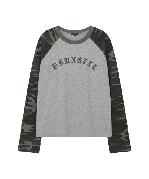 Logo Reglan Long Sleeve Camo