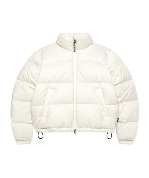 WM OG CROP PUFFER DUCK DOWN PARKA cream