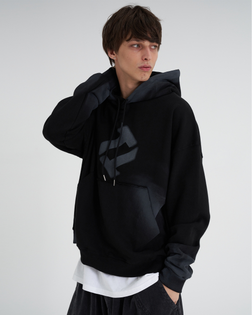 Худи T2 Spray Black