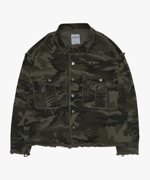 Куртка в стиле гранж с камуфляжем_khaki