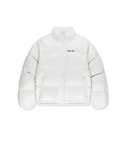 SMALL LOGO VOLUME DOWN JUMPER IN IVORY