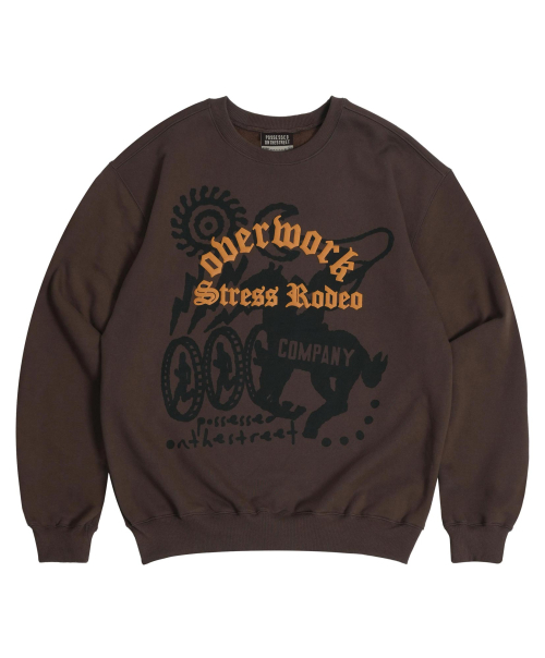 RODEO SWEATSHIRT [BROWN]