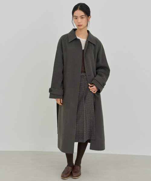 Пальто макси реглан Grey