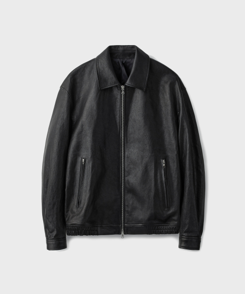 ITALY LAMBSKIN SINGLE куртка [BLACK]