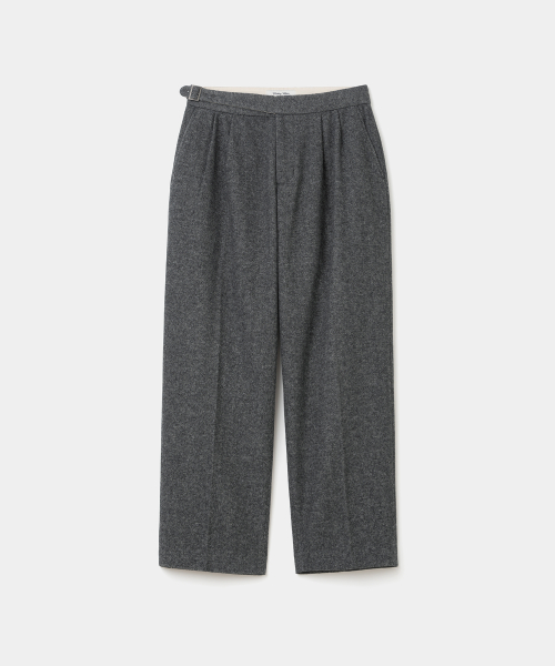 wool gurkha slacks grey