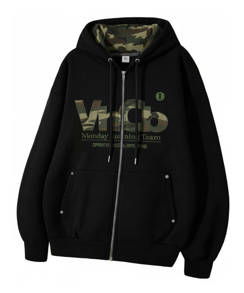 MRT camo hoodiezipup