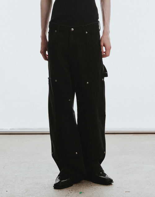 A401 flare jeans [black]