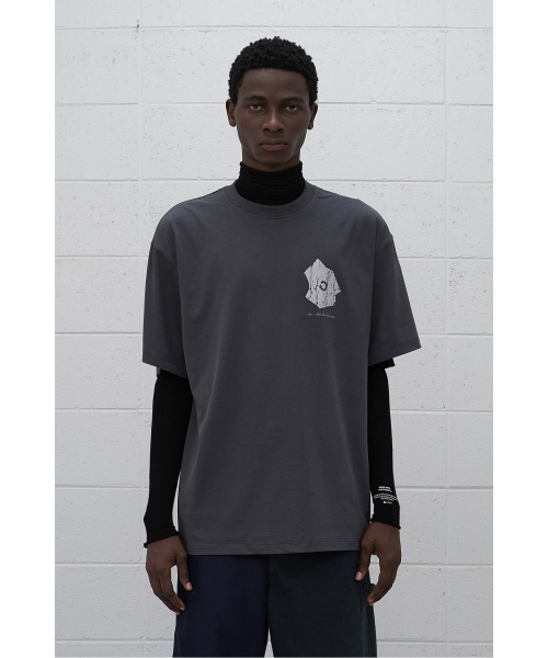 래코드() (RE;CODE × OBJECTS IV LIFE by Daniel Arsham) Garment Layered T-shirt R0TAX25221GYX 상품 이미지
