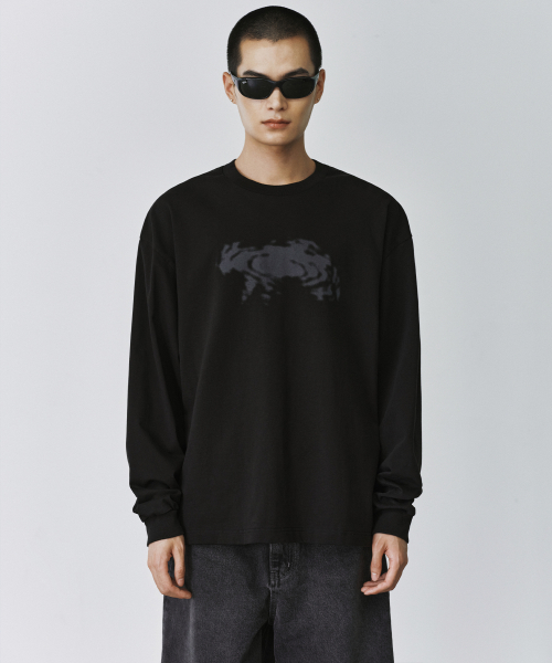 CATSMIC GRAPHIC LONG SLEEVE [BLACK]