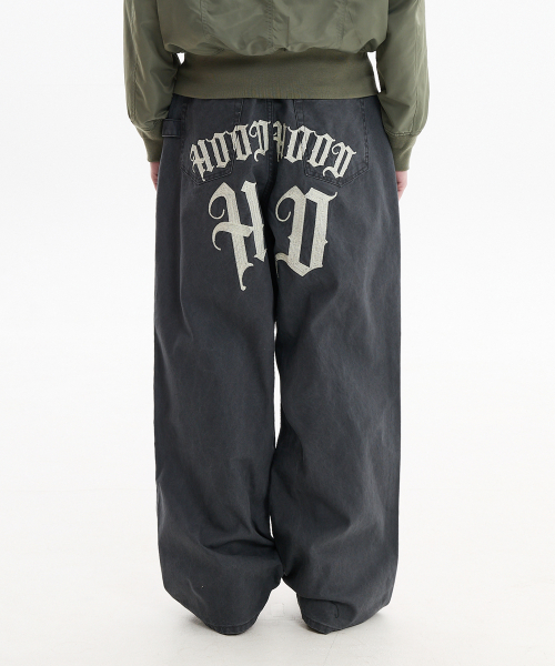 HD cotton pants charcoal