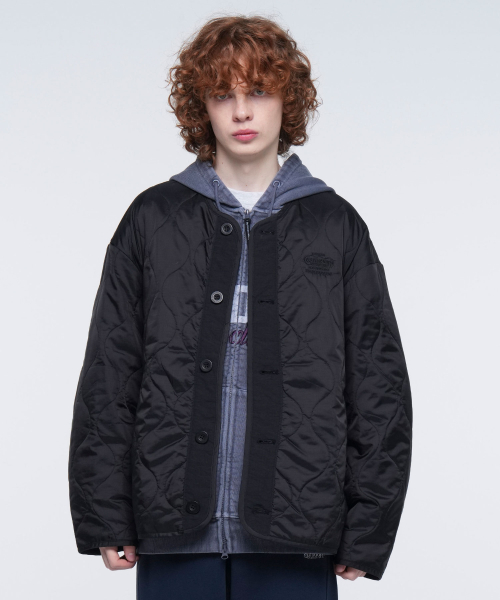 LINER QUILED JACKET (BLACK)