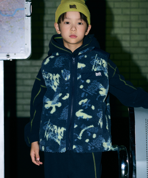 브라운브레스 키즈() KIDS SMILE FLEECE VEST - NAVY 상품 이미지