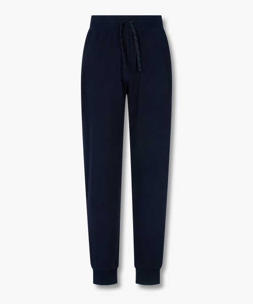[EMPORIO ARMANI UNDERWEAR] logo patched pants_blue 0815332021