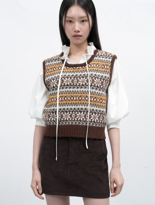 knit [BROWN] / WBE4L06541