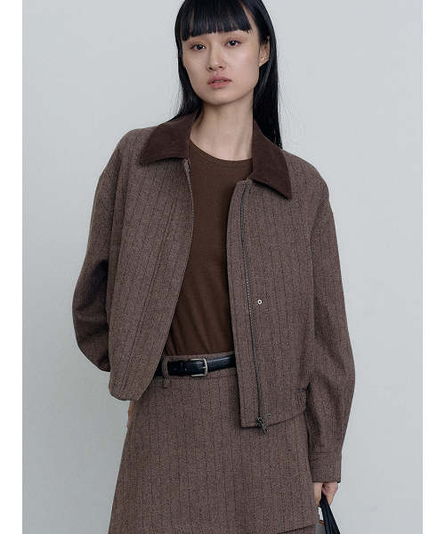 jumper brown MBEFJP004BR