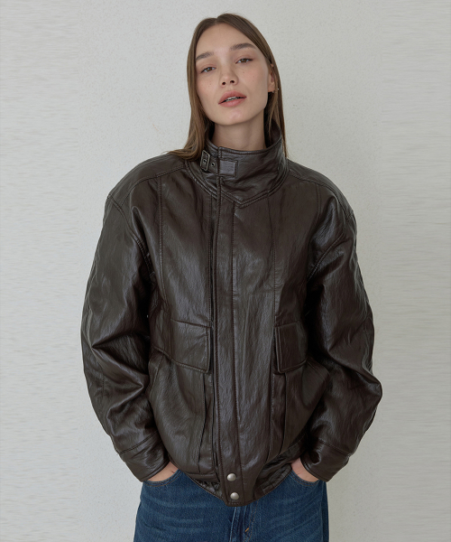 vintage jacket - brown