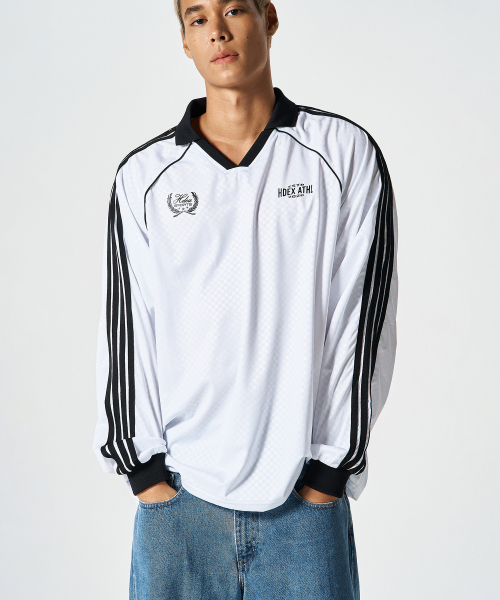 Football Jersey Long Sleeve White