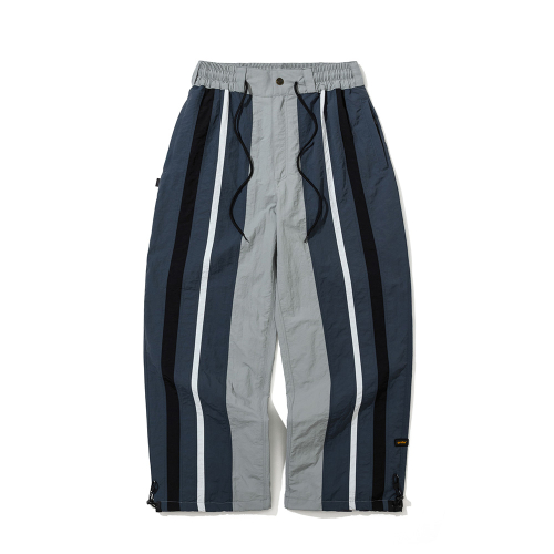 Свободные брюки в вертикальную полоску 481 Cool Gray