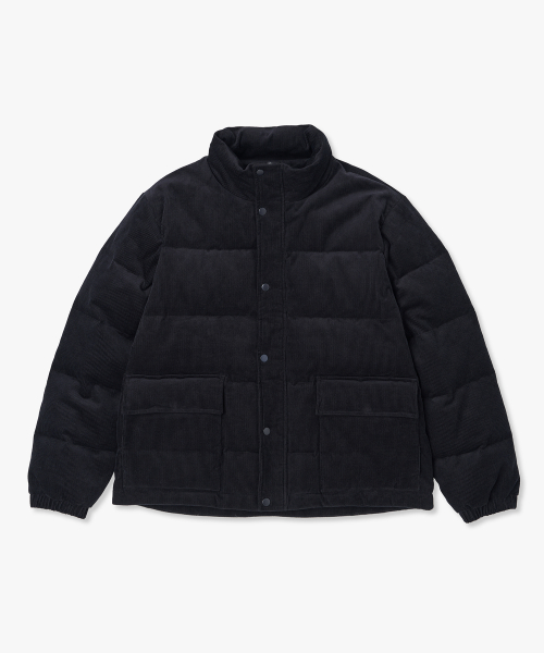 Вельветовый пуховик Dark Navy