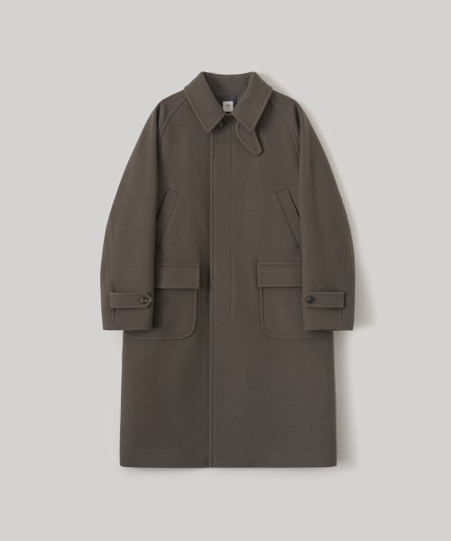 Voyager Balmacaan Coat (Mocha)