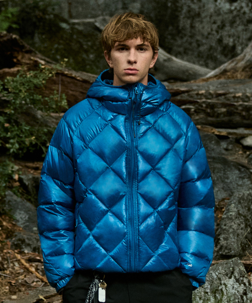Легкий пуховик Big Oak Blue FPJ224