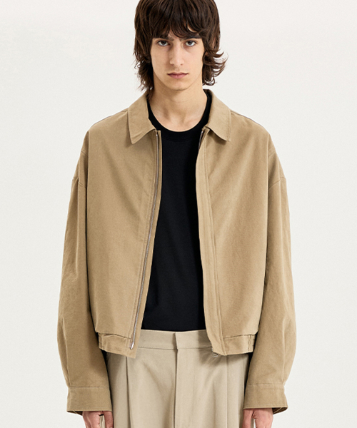 Куртка-блузон в стиле тренча (Beige)
