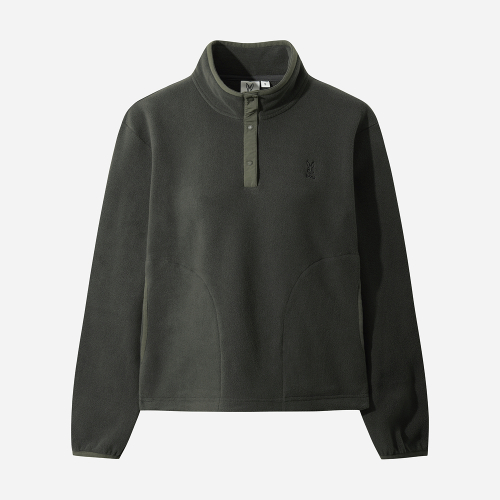 Женский флисовый анорак Heatrest (D.Charcoal Grey)